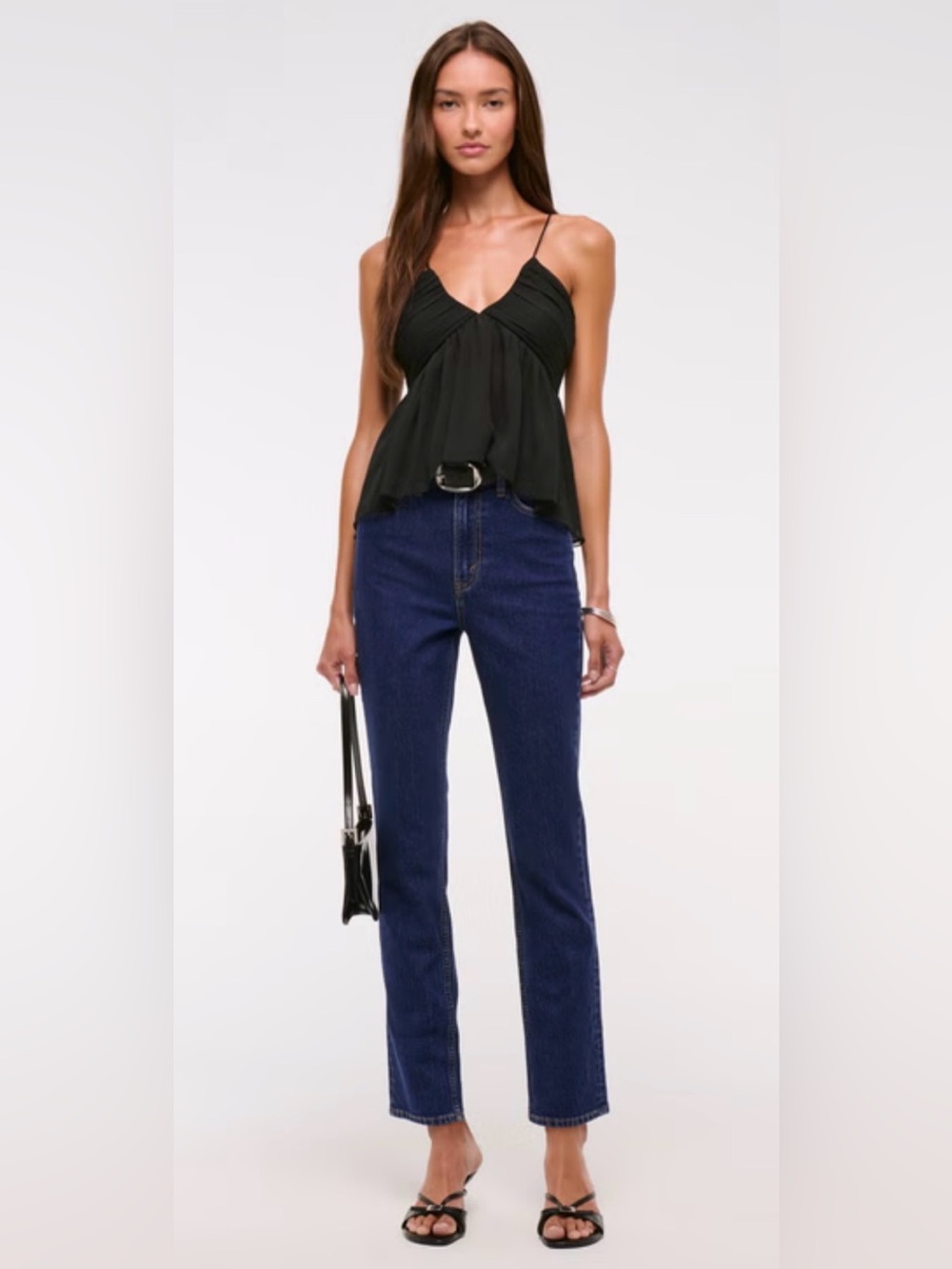 Abercrombie & Fitch The Ankle Straight Ultra High Rise jeans, NWT ($90)!